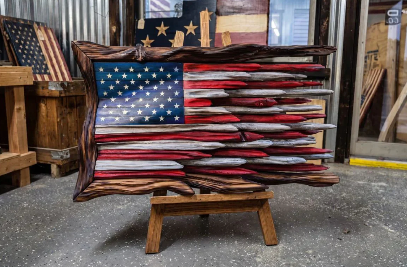 "The Battle Worn" Flag