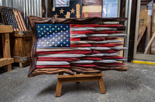 "The Battle Worn" Flag