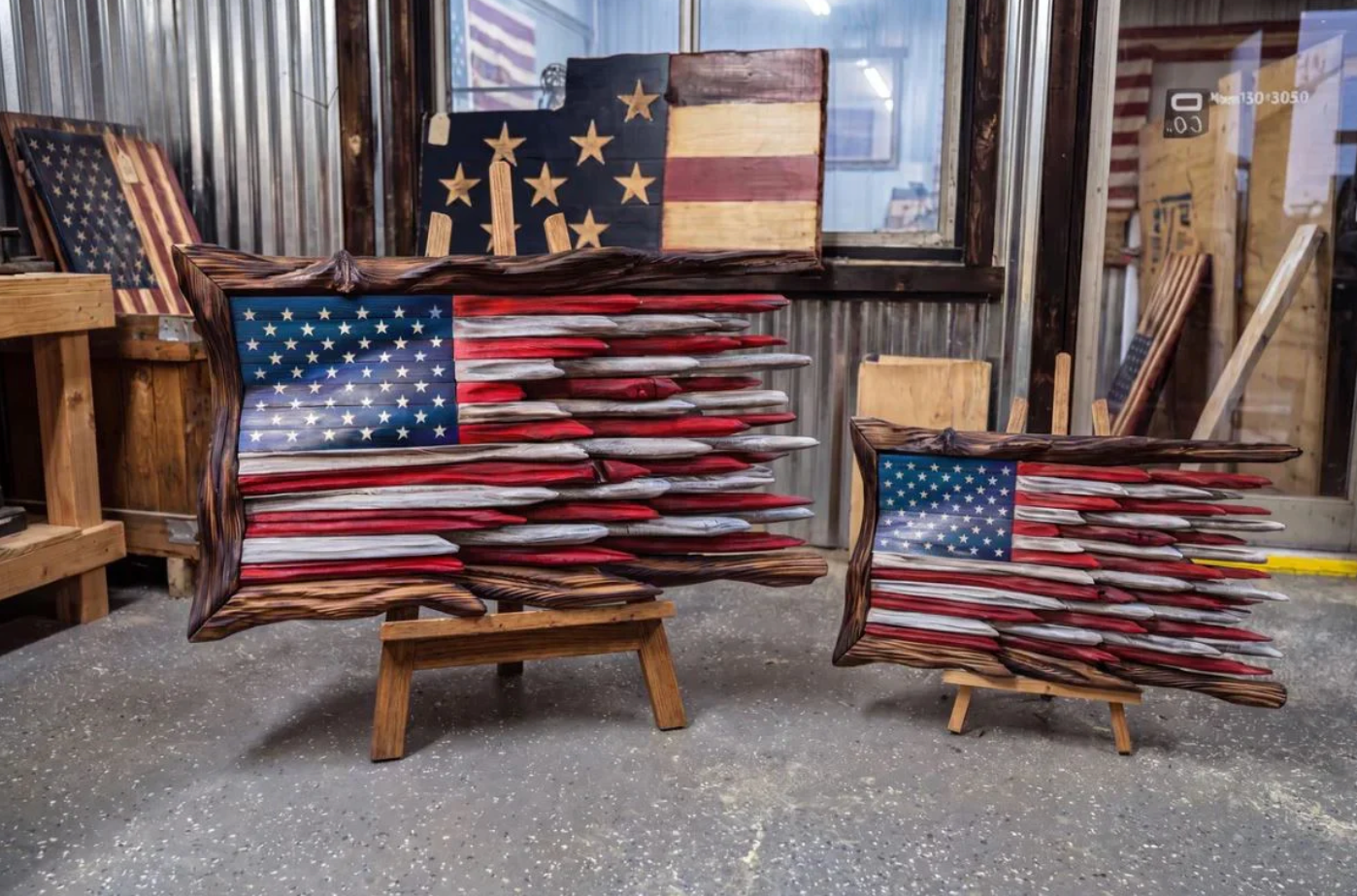 "The Battle Worn" Flag