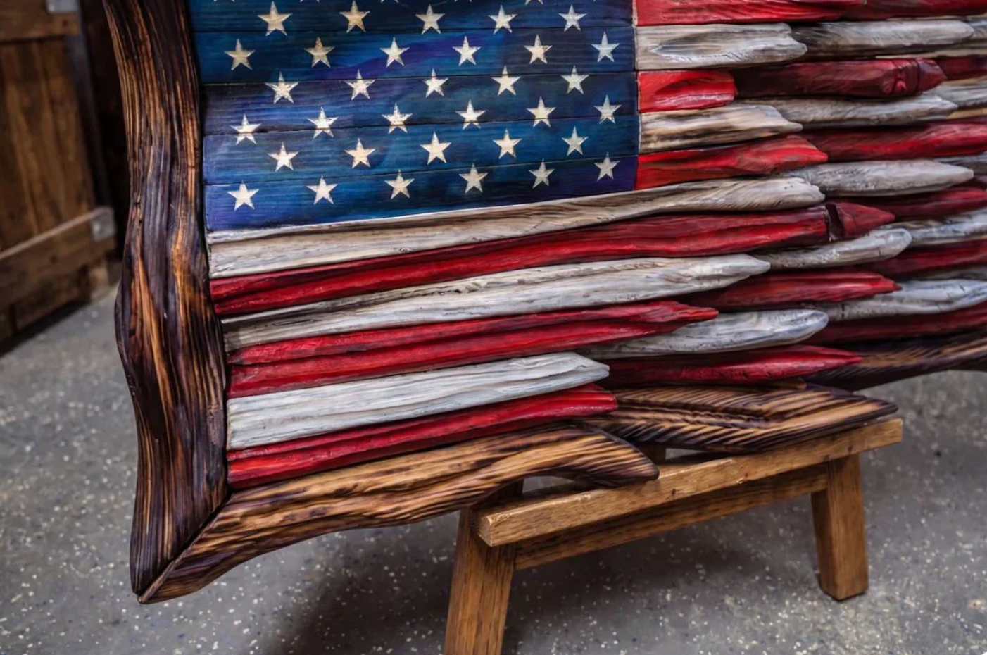 "The Battle Worn" Flag