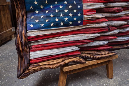 "The Battle Worn" Flag