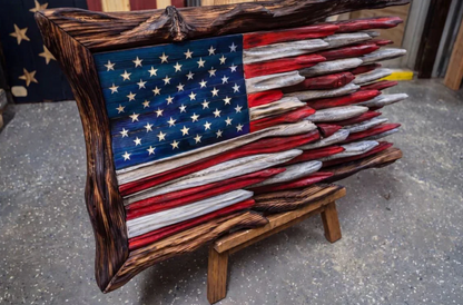 "The Battle Worn" Flag