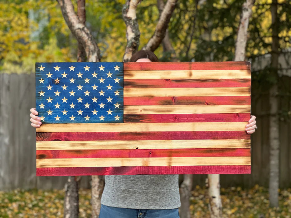 "The Battle Worn" Flag